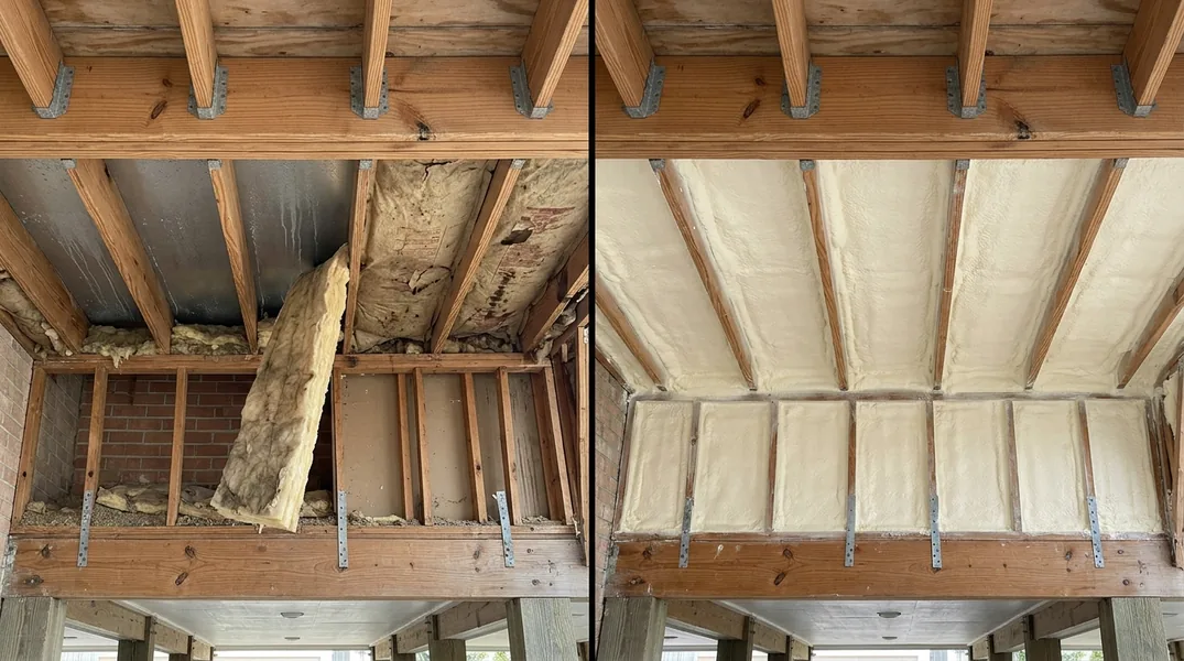 Spray Foam vs Blown-In in Corpus Christi: When a Simple Top-Up Is the Honest Answer