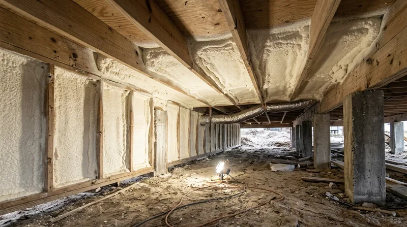 Crawl Space Spray Foam Insulation Corpus Christi