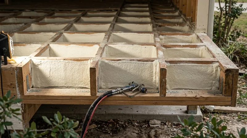 Rim Joist & Band Joist Spray Foam Corpus Christi